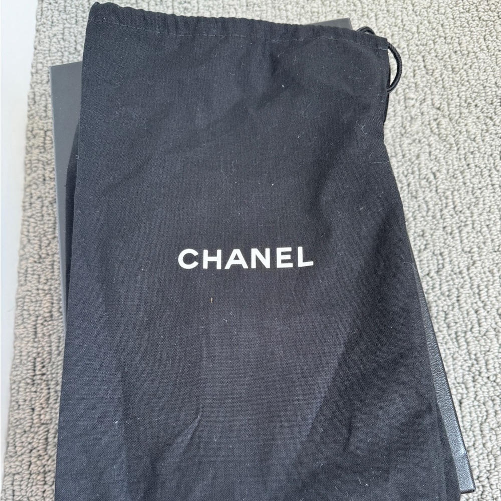 Chanel Toe Cap Slingback Heels - Picture 9 of 9